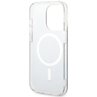 Pouzdro Guess IML 4G MagSafe pro iPhone 15 Pro Max - černé