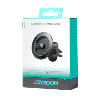 Joyroom magnetický držák telefonu do auta pro větrací otvor černý (JR-ZS366)