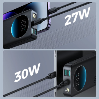 Powerbanka Joyroom 10000mAh 30W černá (JR-PBF01)