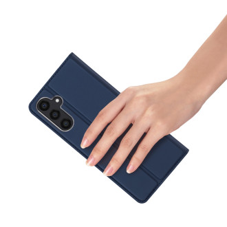 Pouzdro Dux Ducis Skin Pro pro Samsung S24 s klopou - modré