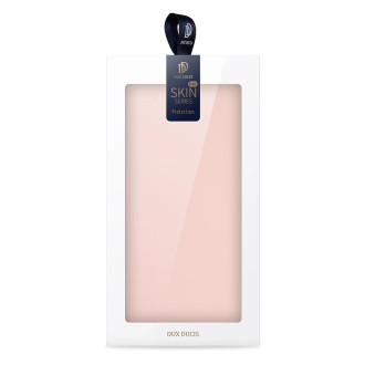 Pouzdro Dux Ducis Skin Pro pro Samsung S24 s klopou - růžové
