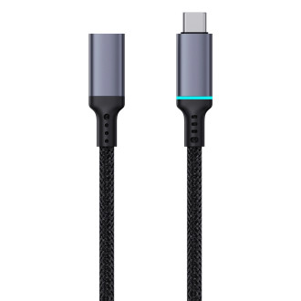 Baseus High Definition Series USB-C (samec) / USB-C (samice) 10Gb/s kabel 1m - černý