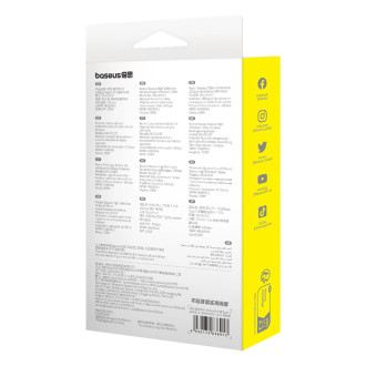 Baseus High Definition Series USB-C (samec) / USB-C (samice) 10Gb/s kabel 1m - černý