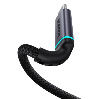 Baseus High Definition Series USB-C (samec) / USB-C (samice) 10Gb/s kabel 1m - černý