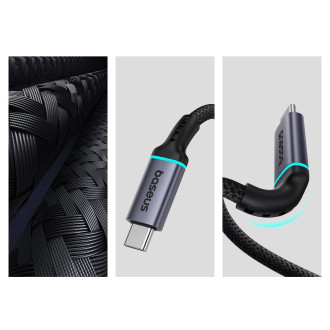 Baseus High Definition Series USB-C (samec) / USB-C (samice) 10Gb/s kabel 1m - černý