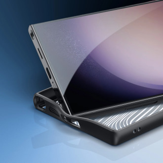 Pouzdro Dux Ducis Aimo pro Samsung S24 Ultra - černé