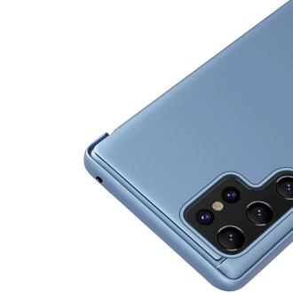 Průhledné pouzdro Samsung S24 modré