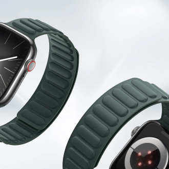Magnetický řemínek Dux Ducis BL pro Apple Watch 38 / 40 / 41 mm - zelený