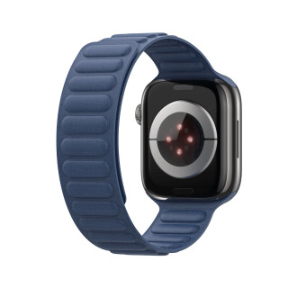 Dux Ducis Strap BL magnetický řemínek pro Apple Watch 42 / 44 / 45 / 49 mm – modrý