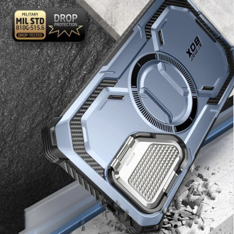 Pouzdro IBLSN Armorbox Mag Supcase s MagSafe pro Samsung Galaxy S24 - modré