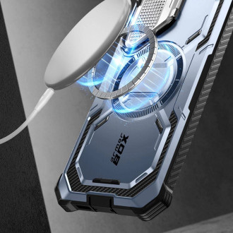 Pouzdro IBLSN Armorbox Mag Supcase s MagSafe pro Samsung Galaxy S24 - modré