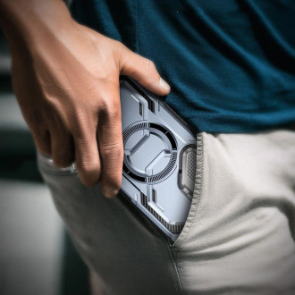 Pouzdro IBLSN Armorbox Mag Supcase s MagSafe pro Samsung Galaxy S24 - modré