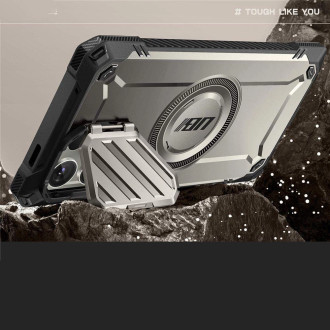 Pouzdro Supcase UB XT Mag s MagSafe pro Samsung Galaxy S24 Ultra - šedé