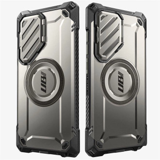 Pouzdro Supcase UB XT Mag s MagSafe pro Samsung Galaxy S24 Ultra - šedé