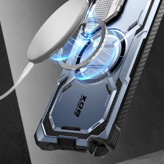 Pouzdro IBLSN Armorbox Mag Supcase s MagSafe pro Samsung Galaxy S24 Ultra - modré