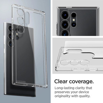 Pouzdro Spigen Ultra Hybrid pro Samsung Galaxy S24 Ultra - průhledné