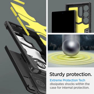 Pouzdro Spigen Tough Armor pro Samsung Galaxy S24 Ultra - černé