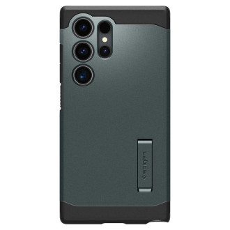 Pouzdro Spigen Tough Armor pro Samsung Galaxy S24 Ultra - tmavě zelené
