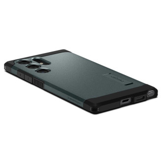 Pouzdro Spigen Tough Armor pro Samsung Galaxy S24 Ultra - tmavě zelené