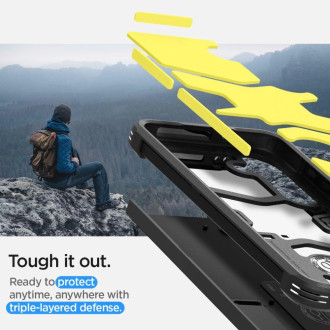 Pouzdro Spigen Tough Armor pro Samsung Galaxy S24+ - černé