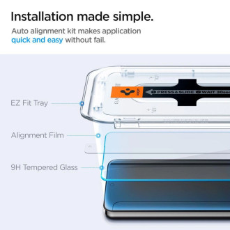 Tvrzené sklo Spigen Glas.tR EZ Fit pro Samsung Galaxy S24+ - 2 ks.