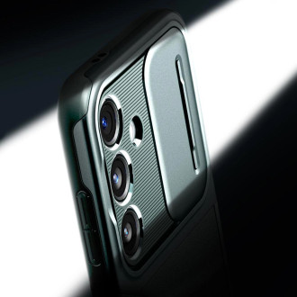 Pouzdro Spigen Optik Armor pro Samsung Galaxy S24 - tmavě zelené