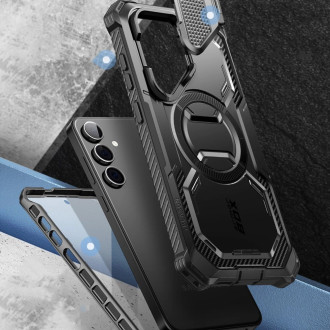 Pouzdro IBLSN Armorbox Mag Supcase s MagSafe pro Samsung Galaxy S24+ - černé
