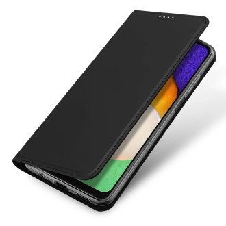 Dux Ducis Skin Pro Case pro Samsung Galaxy A14 4G / 5G kryt s Flip Card Wallet Stand Black