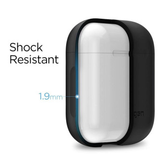 POUZDRO NA AIRPOD Spigen Apple ČERNÉ