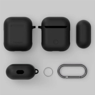 POUZDRO NA AIRPOD Spigen Apple ČERNÉ