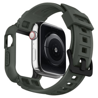 Spigen ARMOR &quot;PRO&quot; Apple Watch 4 / 5 / 6 / 7 / 8 / SE (44 / 45 MM) VOJENSKÁ ZELENÁ