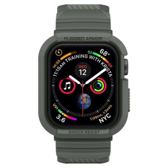 Spigen ARMOR &quot;PRO&quot; Apple Watch 4 / 5 / 6 / 7 / 8 / SE (44 / 45 MM) VOJENSKÁ ZELENÁ