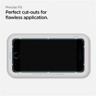 Tvrzené sklo Spigen ALM GLASS FC IPHONE 7 / 8 / SE 2020 / 2022 ČERNÉ