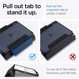 Spigen ULTRA HYBRID PRO IPAD AIR 4 2020 / 5 2022 ČERNÝ