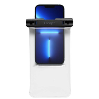 Spigen A601 UNIVERZÁLNÍ VODOTĚSNÉ POUZDRO 2BALENÍ KŘIŠŤÁLNĚ ČIRÁ