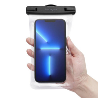 Spigen A601 UNIVERZÁLNÍ VODOTĚSNÉ POUZDRO 2BALENÍ KŘIŠŤÁLNĚ ČIRÁ