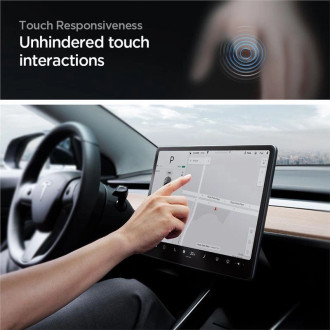 Tvrzené sklo Spigen GLAS.TR &quot;EZ FIT&quot; TESLA MODEL Y / 3