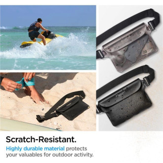 Spigen A620 UNIVERSAL WATERPROOF WAIST BAG BLACK