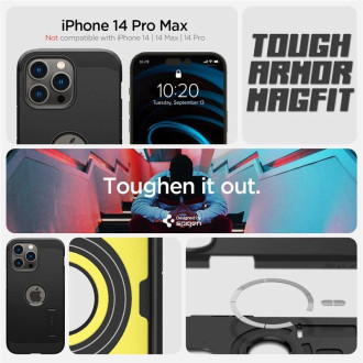 Spigen TOUGH ARMOR MAG MAGSAFE IPHONE 14 PRO MAX BLACK