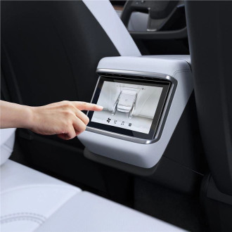 TEPELNÉ SKLO Spigen GLAS.TR SLIM TESLA MODEL X 2022 / MODEL S 2021 ČERNÁ