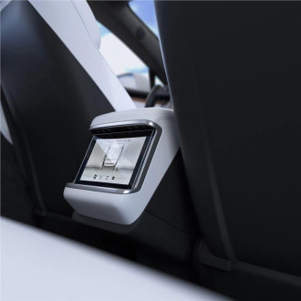 TEPELNÉ SKLO Spigen GLAS.TR SLIM TESLA MODEL X 2022 / MODEL S 2021 ČERNÁ