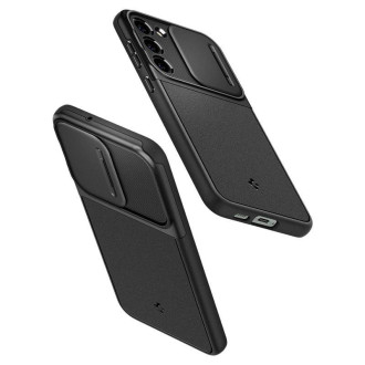 Spigen OPTIK ARMOR GALAXY S23 BLACK