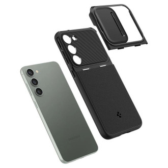 Spigen OPTIK ARMOR GALAXY S23 BLACK