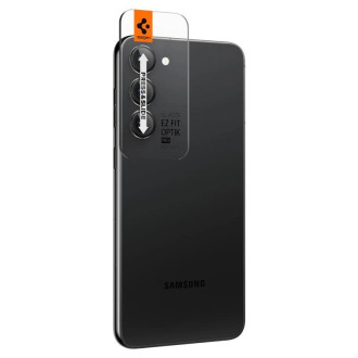 OCHRANA FOTOAPARÁTU Spigen OPTIK.TR ”EZ FIT” 2 BALENÍ GALAXY S23 / S23+ PLUS ČERNÁ