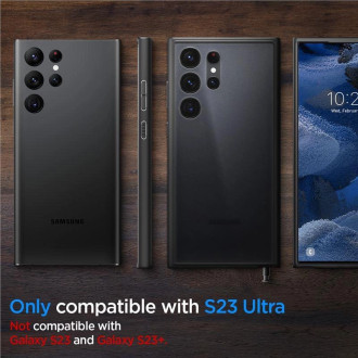 Spigen ULTRA HYBRID GALAXY S23 ULTRA FROST BLACK