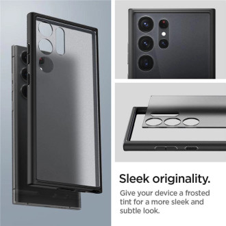 Spigen ULTRA HYBRID GALAXY S23 ULTRA FROST BLACK