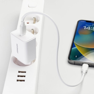 Joyroom JR-TCF06 USB C 20W PD nabíječka - Bílý