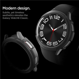 Spigen TEKUTÉ VZDUCHOVÉ Watch Samsung GALAXY 6 KLASICKÉ (43MM) MATNÁ ČERNÁ