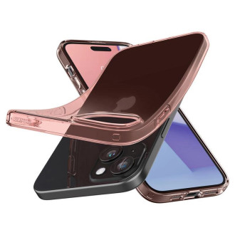 Spigen Crystal Flex, růžové krystaly - iPhone 15 Plus