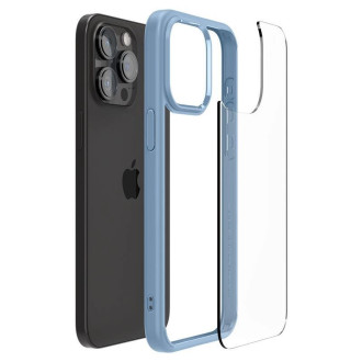 Spigen Crystal Hybrid, sierra blue - iPhone 15 Pro Max